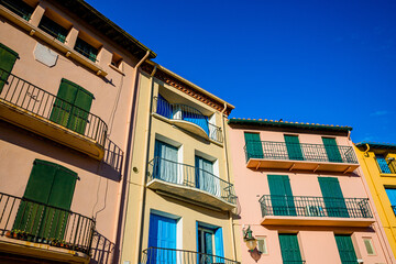 Fototapeta premium Dans les rues de Collioure