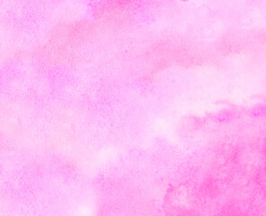 Fototapeta premium Pink watercolor background. hand painted by brush