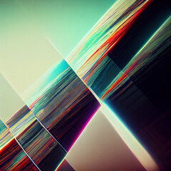 Glitch background universe abstract glitchy space video wallpaper 4k