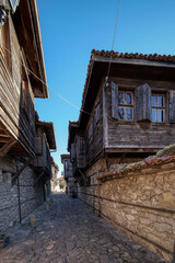 Fototapeta na wymiar Nessebar street Bulgaria