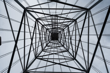 Steel structure Architecture construction Abstract Background , Iron beam layer infrastructure