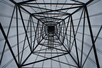 Steel structure Architecture construction Abstract Background , Iron beam layer infrastructure