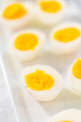 Hard boiled eggs