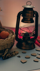Love in the air red hearths and memories