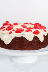 Red velvet bundt cake