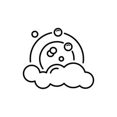 Washing dishes icon. Trendy flat vector Washing dishes icon on white background from Cleaning collection, vector illustration can be use for web and mobile, eps10