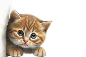 Obraz premium An Adorable Guide to Raising and Loving Your Orange Kitten