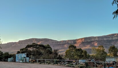 Fototapeta premium Panorama view of Wilpena Pound