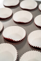Chocolate peppermint cupcakes