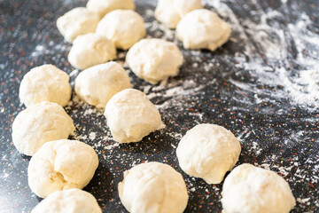 Baking flat bread