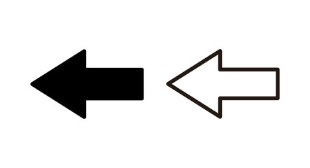 Arrow icon vector illustration. Arrow sign and symbol for web design.