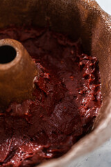 Red velvet bundt cake