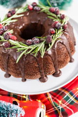 Chocolate bundt cake