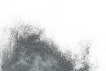 Million of Star Dust, Photo image of falling down shower rain snow, heavy snows storm flying. Freeze shot on black background isolated overlay. Spray water fog smoke as star particle on wind