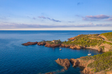L'Esterel le matin