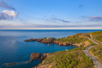 L'Esterel le matin