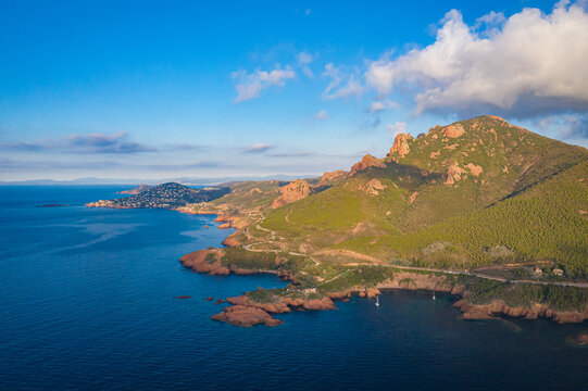 L'Esterel le matin