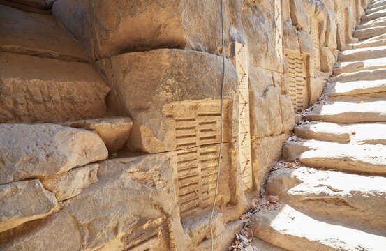 An Ancient Nilometer at Aswan's Elephantine Island