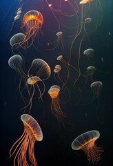 jellyfish in the sea 2