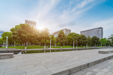 Modern Urban Architectural Landscape of Suzhou, China