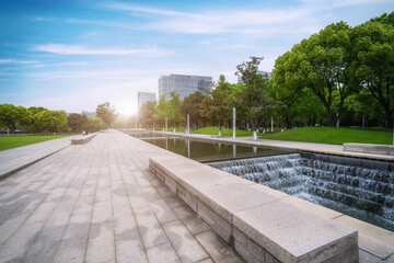 Modern Urban Architectural Landscape of Suzhou, China