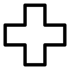 Obraz premium Medical health cross