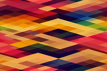 The backdrop is a striped design. There is a hand drawn organic horizontal stripe repeating pattern in this seamless repeating pattern. Unique geometrical twist on the design. Generative AI