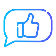 like gradient icon