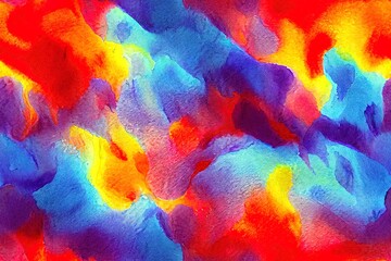 Fototapeta na wymiar Seamless backdrop pattern in digital watercolor for textures Generative AI