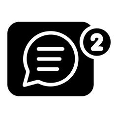 notification glyph icon