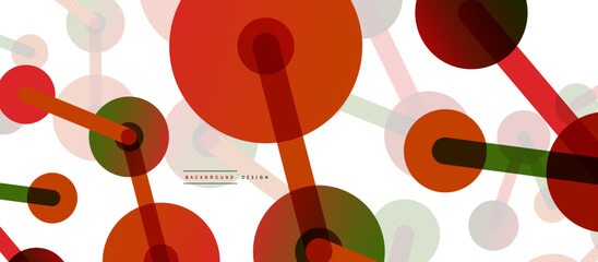 Network concept abstract background. Dots connection. Big data idea. Business template for wallpaper, banner, background or landing