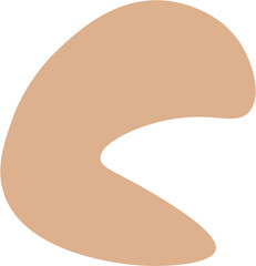 Boho Illustration shapes abstract