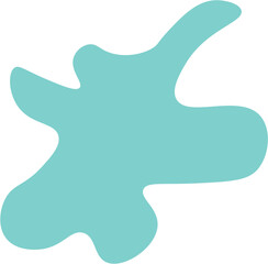 Boho Illustration shapes abstract