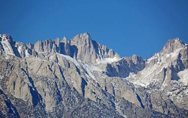 Sierra Nevada and Mt Whitney, California