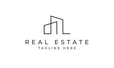 Home real estate icon vector illustration template design, Marketing Logo