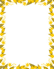Valentine Frame, Floral Border