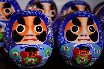 縁起物のダルマ