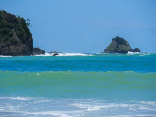 Waves on Northland beach