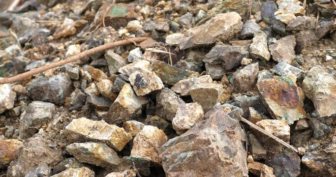 (Magnetite) iron ore,iron ore rock,mining industry