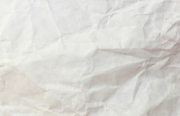 abstract white crumpled paper background texture