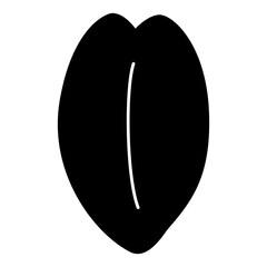 桜の花びらのシルエット