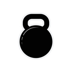 Dumbbell icons. Dumbbell vector design illustration. The Dumbbell icon is isolated on white background. Dumbbell icon simple sign. barbel icon. Fitness logo