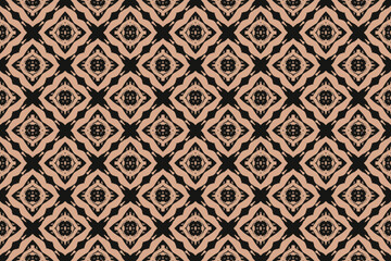 Abstract seamless patterns, geometric patterns, and batik patterns are designed for use in interior, wallpaper, fabric, curtain, carpet, clothing, Batik, satin, background, and Embroidery style.