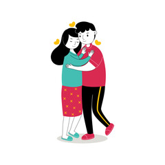 Sweet Romantic Couple Vector Pack 