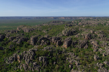 Kakadu National Park, Northern Territory, Australia. Aerial view of Arnham land.