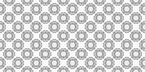 Fototapeta premium Abstract seamless patterns, geometric patterns, and batik patterns are designed for use in interior, wallpaper, fabric, curtain, carpet, clothing, Batik, satin, background, and Embroidery style.