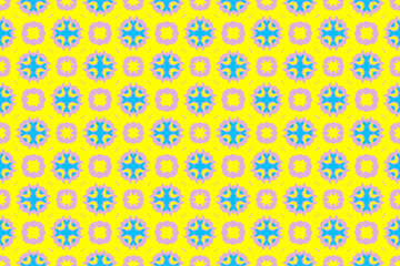 Abstract seamless patterns, geometric patterns, and batik patterns are designed for use in interior, wallpaper, fabric, curtain, carpet, clothing, Batik, satin, background, and Embroidery style.