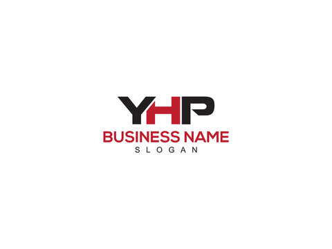 YHP Letter Logo, Minimalist yhp Logo Icon Design