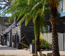 Street Scene in the Old Town of St. Augustine, Florida