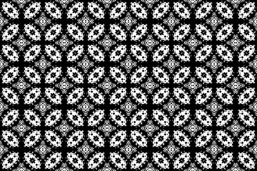 Abstract seamless patterns, geometric patterns, and batik patterns are designed for use in interior, wallpaper, fabric, curtain, carpet, clothing, Batik, satin, background, and Embroidery style.